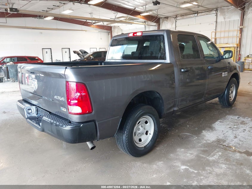 Vin: 1c6rr7kg5js106182, lot: 46472444, ram 1500 tradesman  4x4 5'7 box 20184