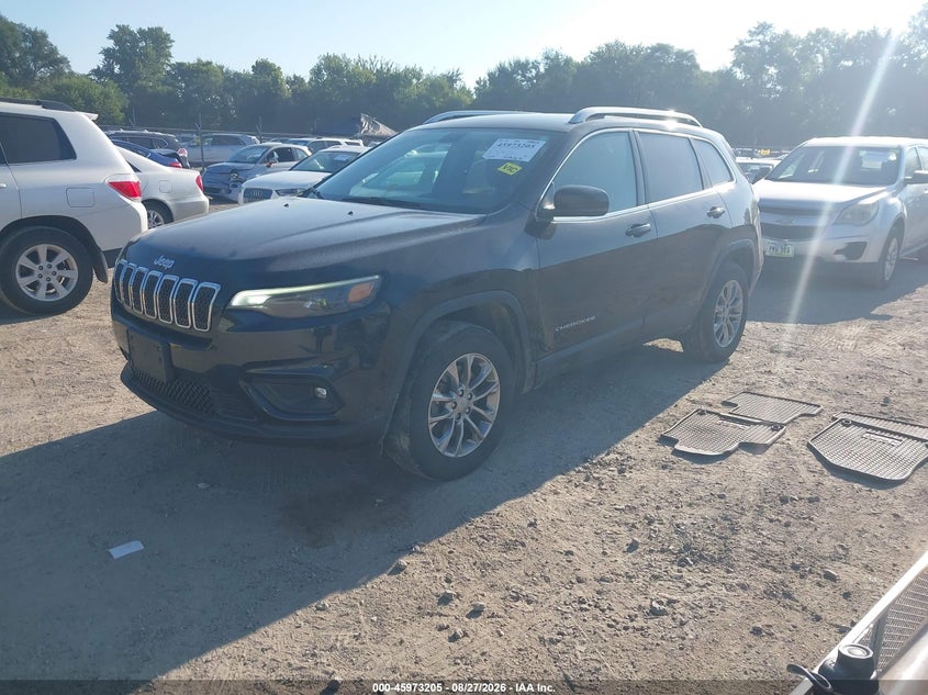 2019 Jeep Cherokee, Rear, IAAI, VIN 1C4PJMLB0KD398094 — photo 2