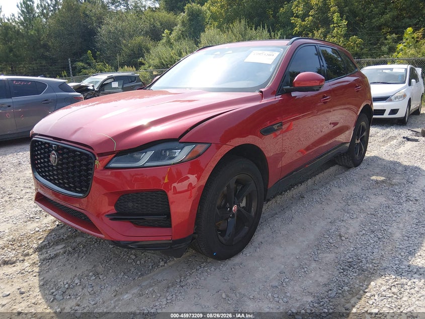 2021 Jaguar F-Pace, Front End, IAAI, VIN SADCJ2EX3MA667936 — photo 2