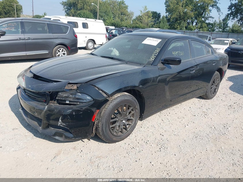 2021 Dodge Charger, Front End, IAAI, VIN 2C3CDXBG5MH632180 — photo 2