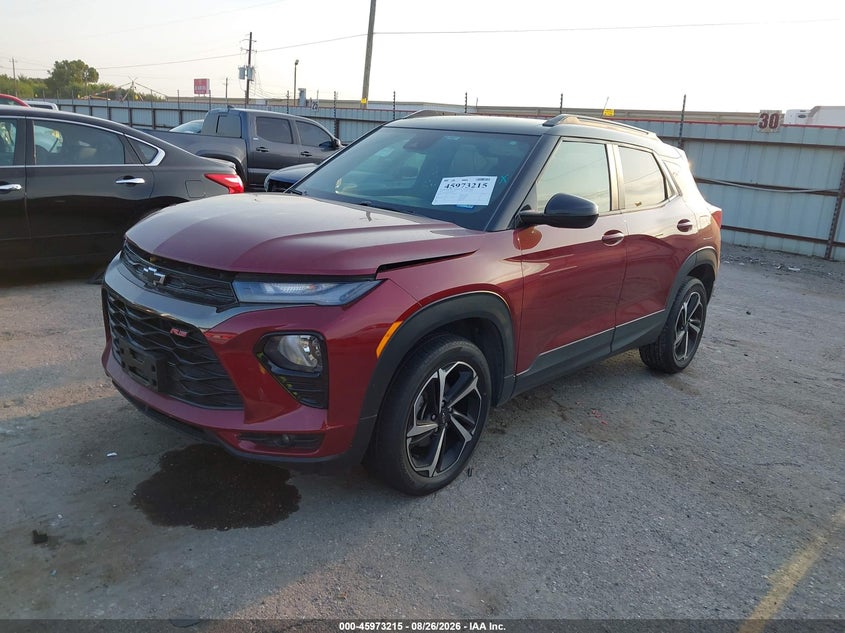 2023 Chevrolet TrailBlazer, Right Front, IAAI, VIN KL79MTSL0PB200327 — photo 2