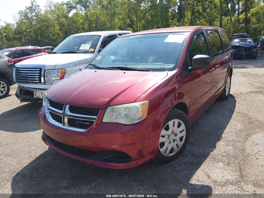 2014 Dodge Caravan, Normal Wear & Tear, IAAI, VIN 2C4RDGBG8ER379910 — photo 2
