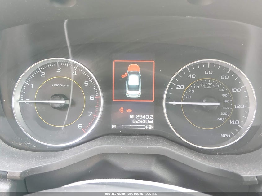 2021 SUBARU XV SPORT UTILITY VEHICLE 2.5L H-4 DI, DOHC, VVT, 182HP