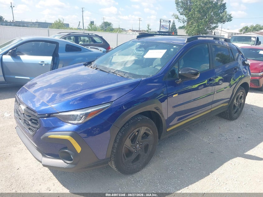 2024 Subaru XV, Storm Damage, IAAI, VIN 4S4GUHF61R3751189 — photo 2