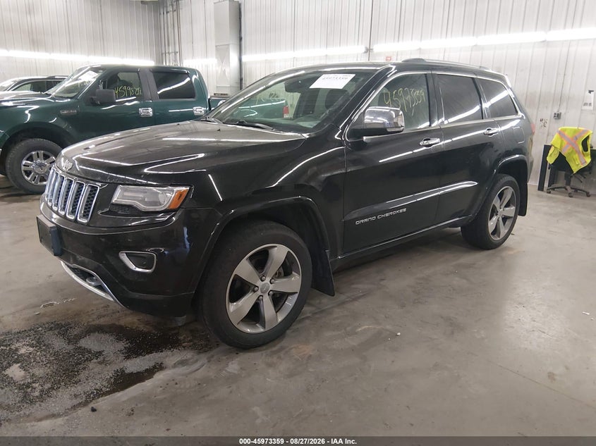 Vin: 1c4rjfcg4ec233143, lot: 46472599, jeep grand cherokee overland 20142