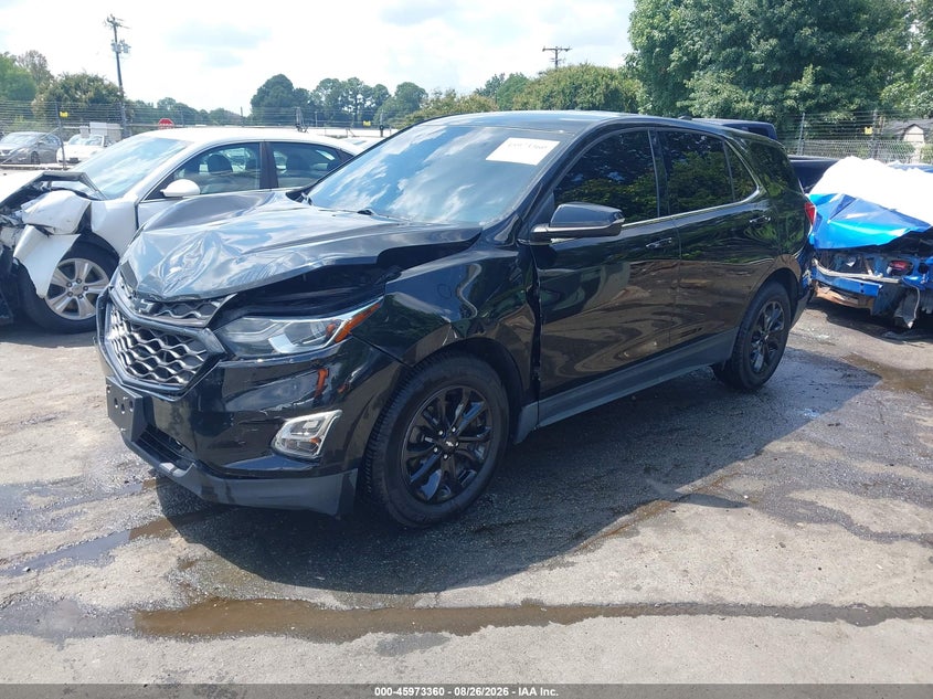 2019 Chevrolet Equinox, Удар спереди, IAAI, VIN 3GNAXKEVXKL250939 — фото 2
