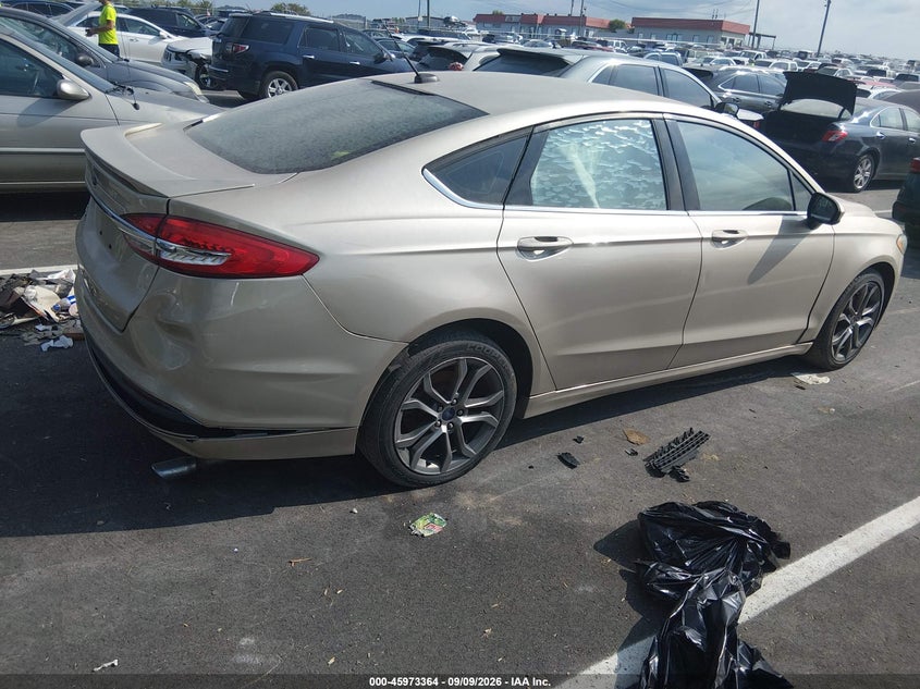 Vin: 3fa6p0g79hr333520, lot: 46472604, ford fusion s 20174