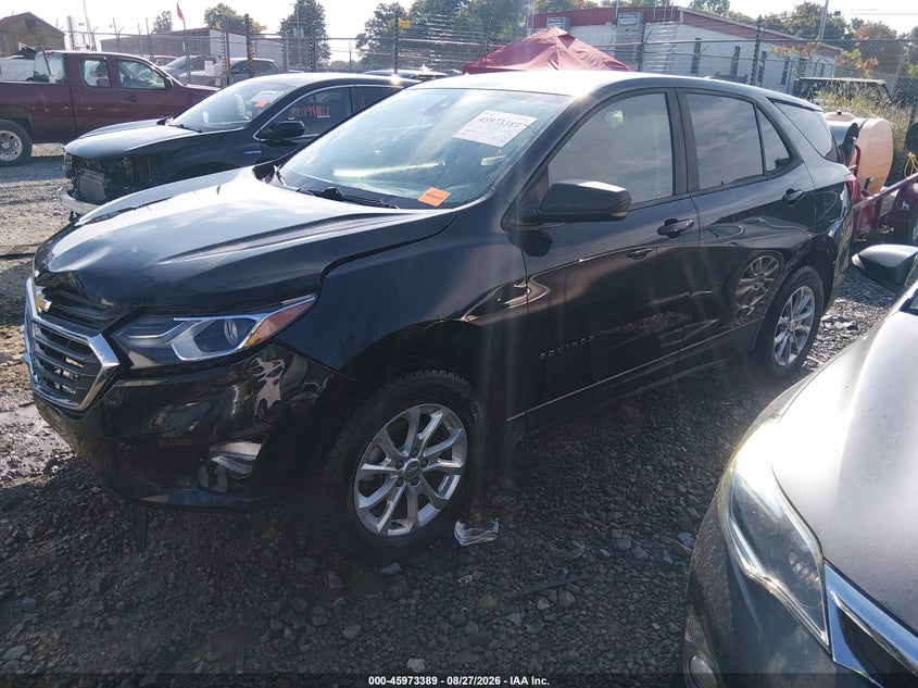 2020 Chevrolet Equinox, Front End, IAAI, VIN 2GNAXSEV4L6182322 — photo 2