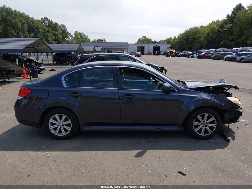 2011 SUBARU LEGACY SEDAN 2.5L H-4 VVT, 170HP