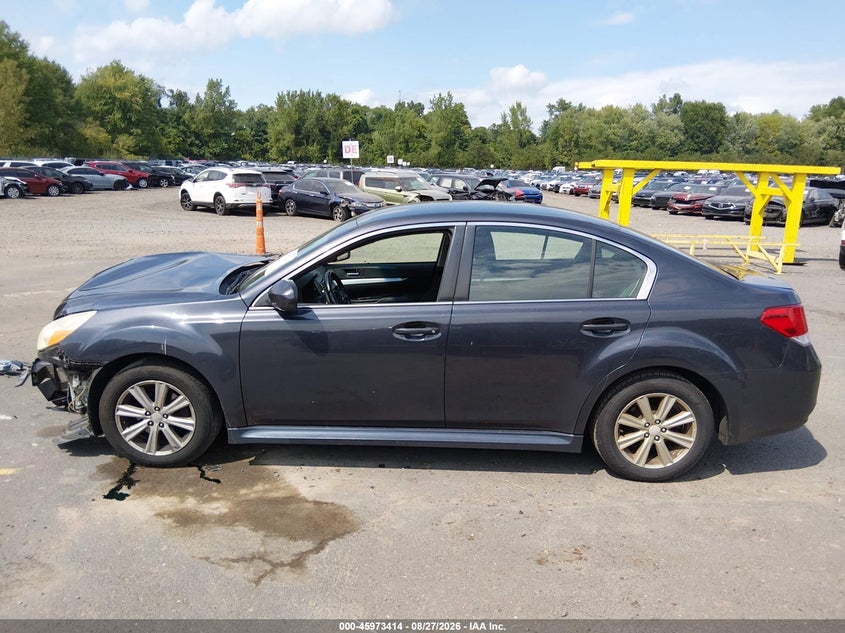 2011 SUBARU LEGACY SEDAN 2.5L H-4 VVT, 170HP