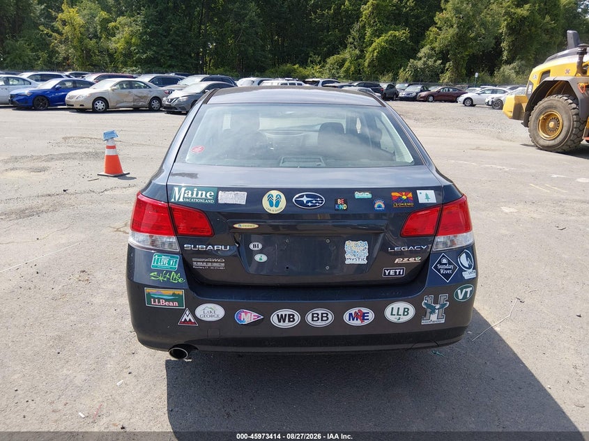 2011 SUBARU LEGACY SEDAN 2.5L H-4 VVT, 170HP