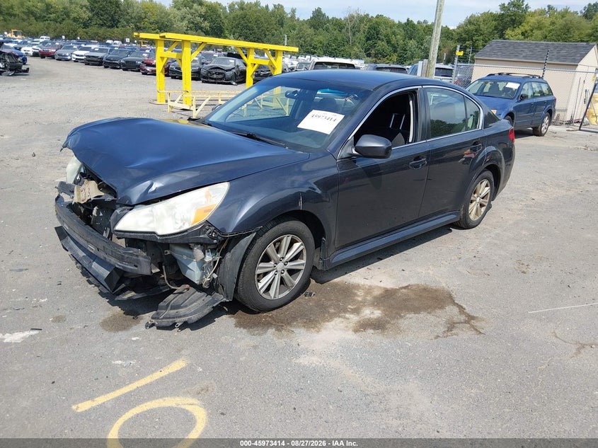 2011 SUBARU LEGACY SEDAN 2.5L H-4 VVT, 170HP