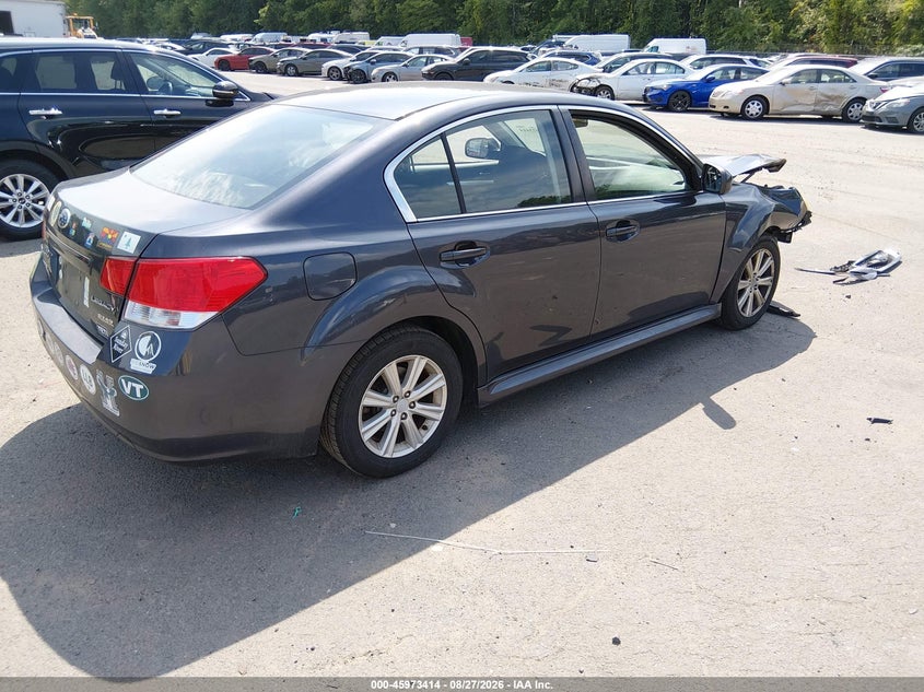 2011 SUBARU LEGACY SEDAN 2.5L H-4 VVT, 170HP