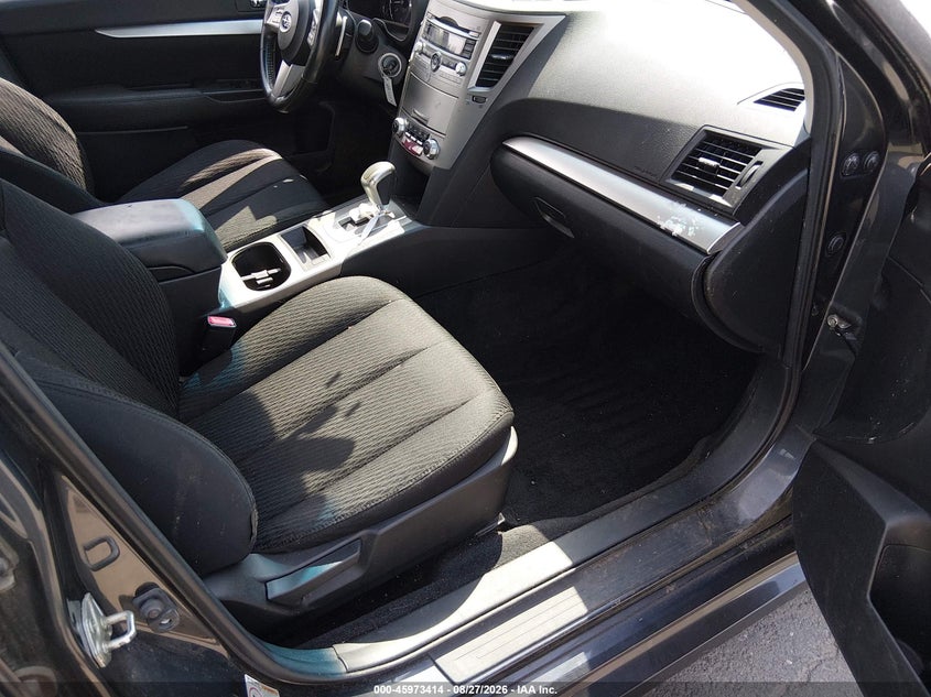 2011 SUBARU LEGACY SEDAN 2.5L H-4 VVT, 170HP