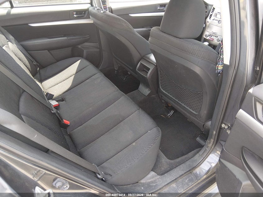 2011 SUBARU LEGACY SEDAN 2.5L H-4 VVT, 170HP