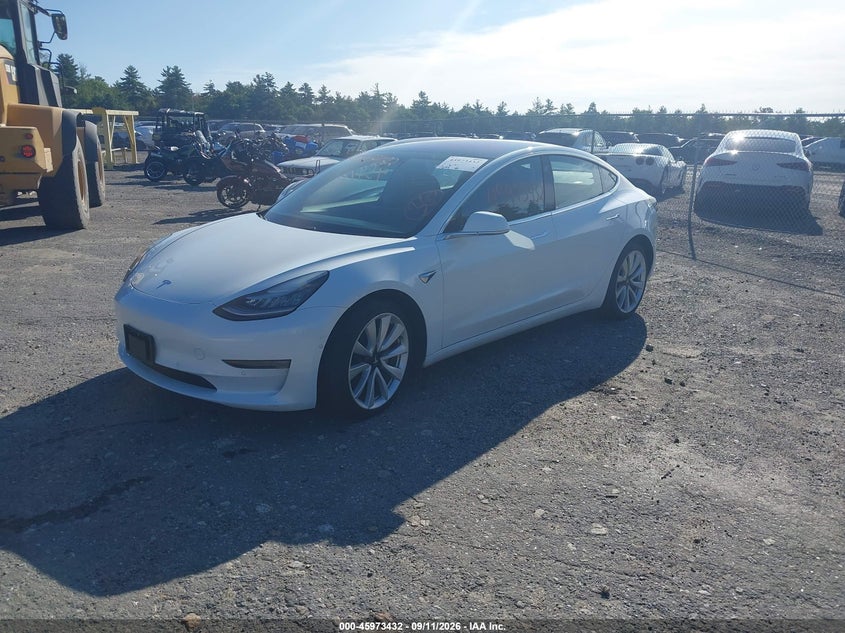 Vin: 5yj3e1eb3jf134468, lot: 46472672, tesla model 3 long range/performance 20182
