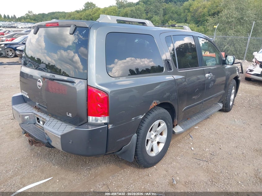 NISSAN PATHFINDER ARMADA 2004 VIN 5N1AA08A84N733920
