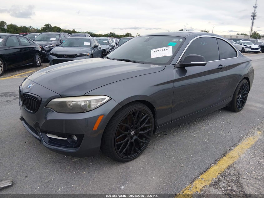 Vin: wba1f5c57fv257317, lot: 46472676, bmw 228i 20152