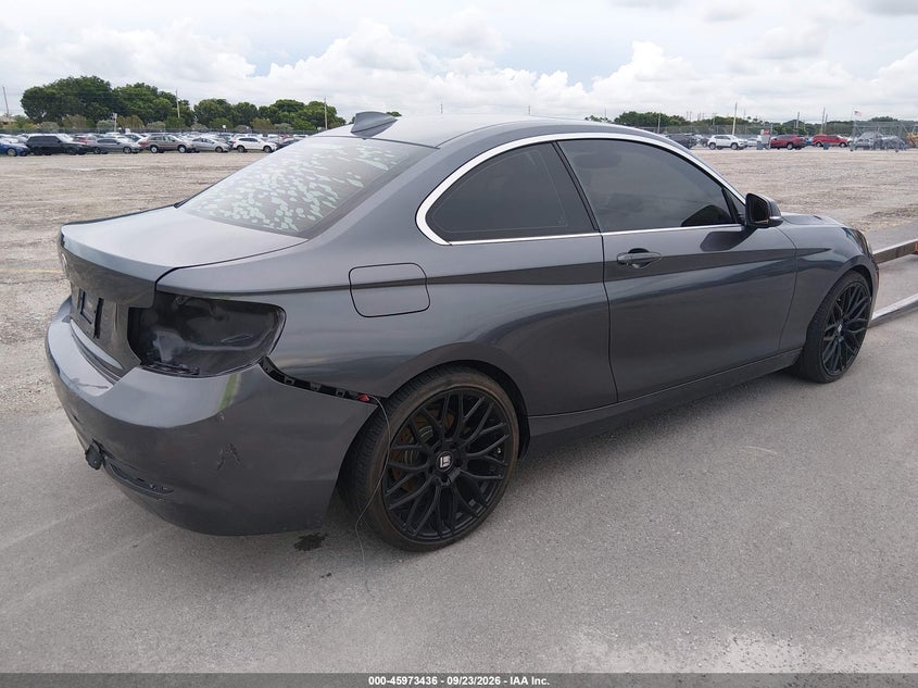 Vin: wba1f5c57fv257317, lot: 46472676, bmw 228i 20154