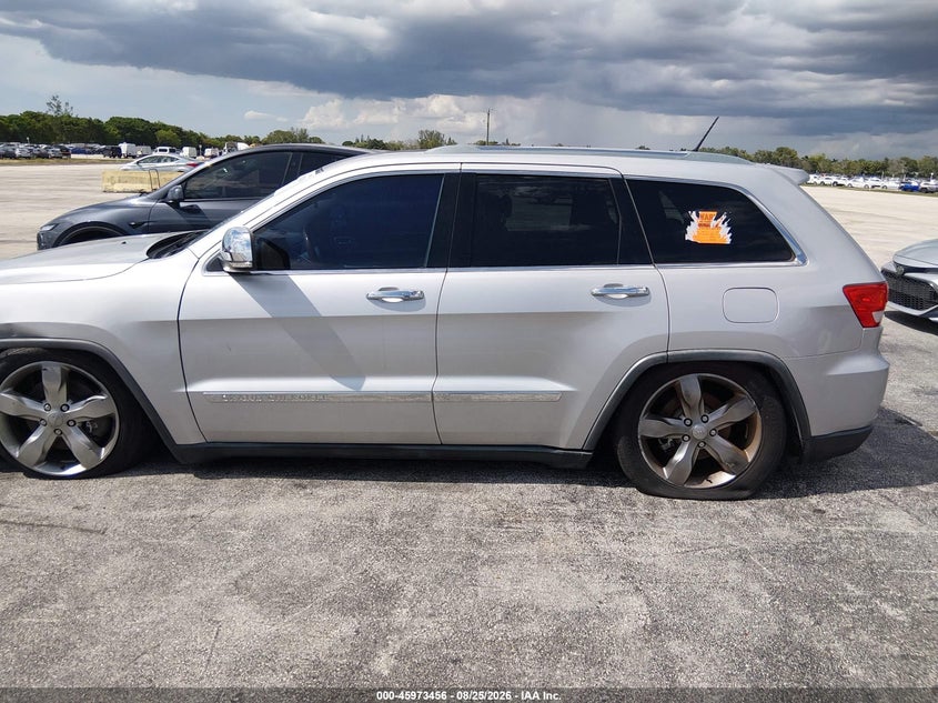 2012 JEEP GRAND CHEROKEE SPORT UTILITY VEHICLE 5.7L V-8 VVT, 360HP