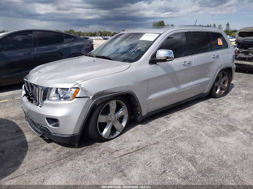 2012 JEEP GRAND CHEROKEE SPORT UTILITY VEHICLE 5.7L V-8 VVT, 360HP