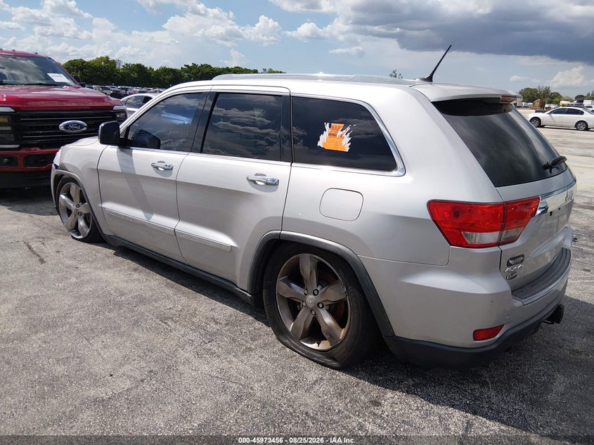 2012 JEEP GRAND CHEROKEE SPORT UTILITY VEHICLE 5.7L V-8 VVT, 360HP