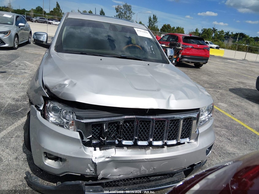 2012 JEEP GRAND CHEROKEE SPORT UTILITY VEHICLE 5.7L V-8 VVT, 360HP