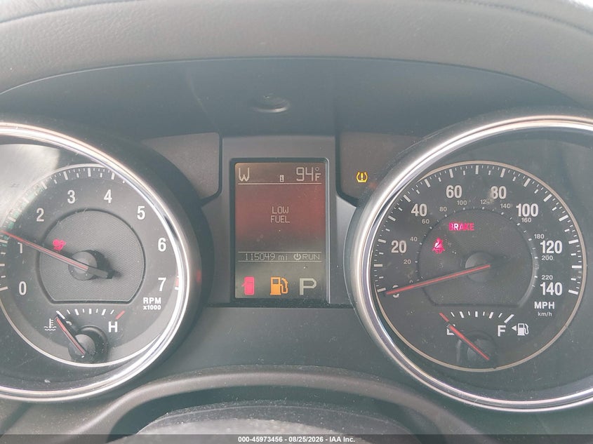 2012 JEEP GRAND CHEROKEE SPORT UTILITY VEHICLE 5.7L V-8 VVT, 360HP