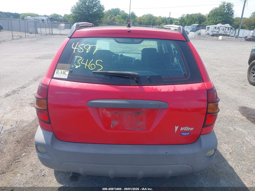 PONTIAC VIBE 2006 VIN 5Y2SL65886Z462652