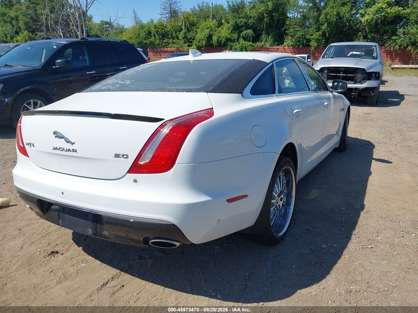 Vin: sajwa2ge1jmw13762, lot: 46472710, jaguar xj xjl supercharged 20184