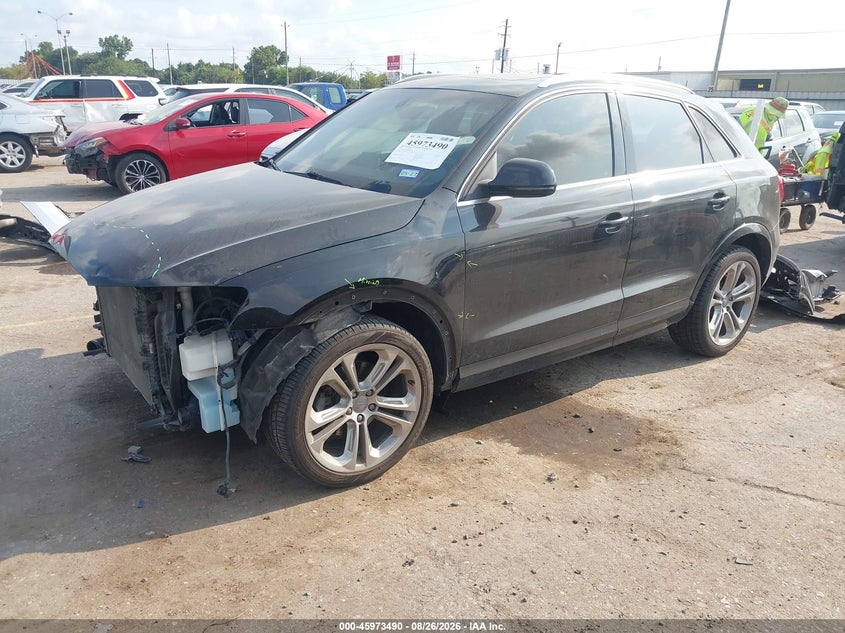 2016 Audi Q3, Front End, IAAI, VIN WA1EFCFS1GR013242 — photo 2