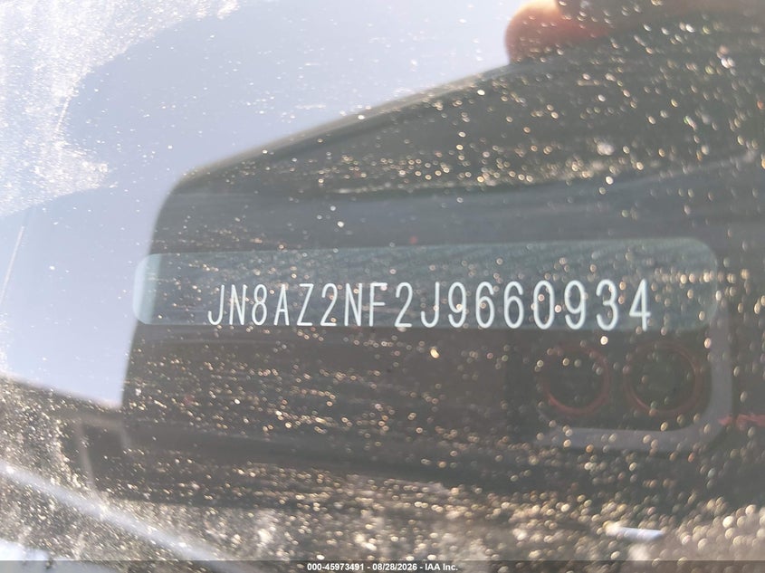 INFINITI QX80 2018 VIN JN8AZ2NF2J9660934