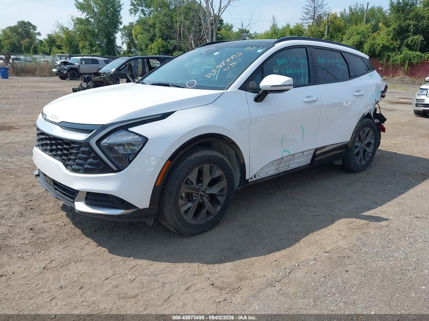 Vin: 5xyk43af0pg118877, lot: 46472735, kia sportage sx 20232