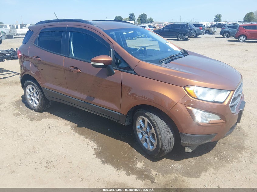 2020 Ford Ecosport Se, Лівий бік, IAAI, VIN MAJ3S2GE3LC362319