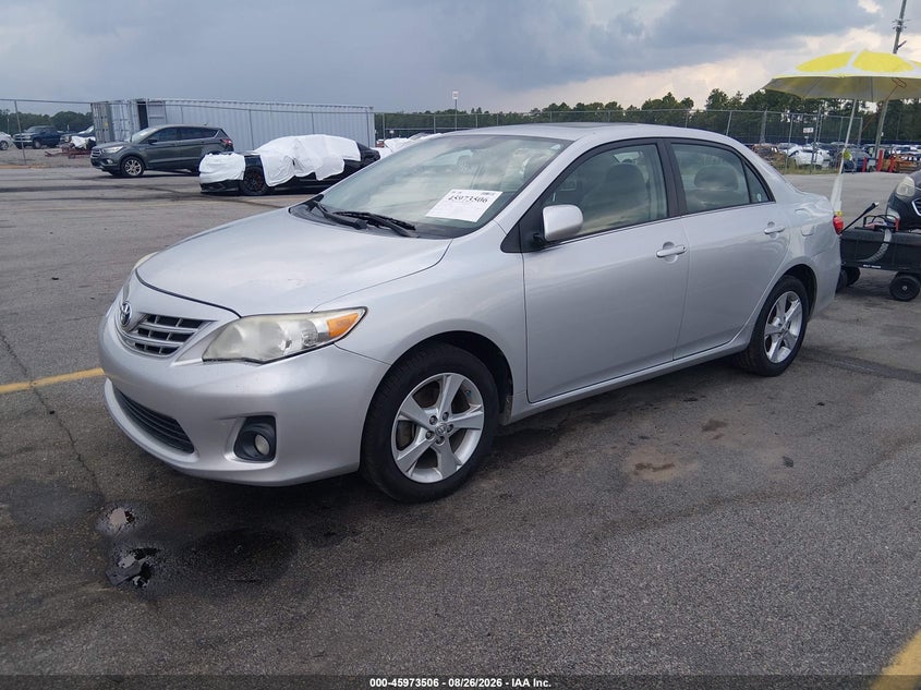 2013 Toyota Corolla, Left Side, IAAI, VIN 5YFBU4EE0DP206861 — photo 2
