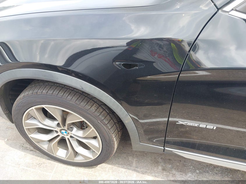BMW X3 2015 VIN 5UXWX9C55F0D53099