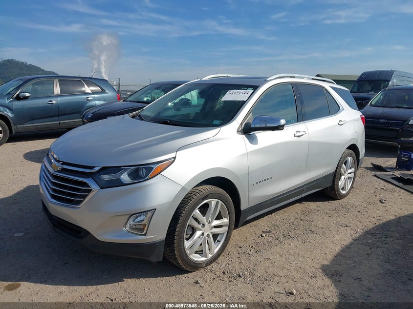 2020 Chevrolet Equinox, Rear, IAAI, VIN 3GNAXYEX6LS530319 — photo 2