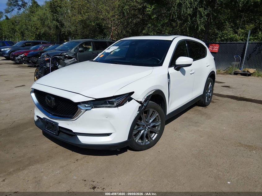 Vin: jm3kfbey5k0595102, lot: 46472795, mazda cx-5 signature 20192