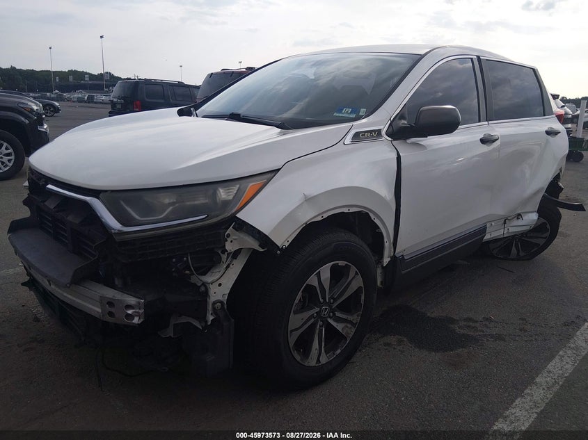 2017 Honda CR-V, Front & Rear, IAAI, VIN 5J6RW5H36HL005239 — photo 2
