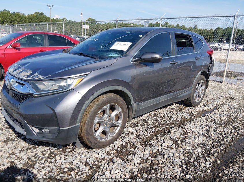 2018 Honda CR-V, Удар спереду, IAAI, VIN 7FARW1H85JE016952 — фото 2