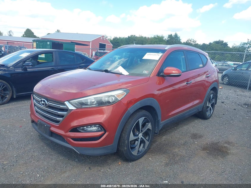 2016 Hyundai Tucson, Normal Wear & Tear, IAAI, VIN KM8J3CA28GU057770 — photo 2