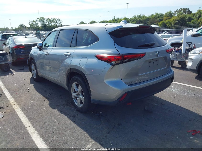 2020 TOYOTA HIGHLANDER auction photo 3