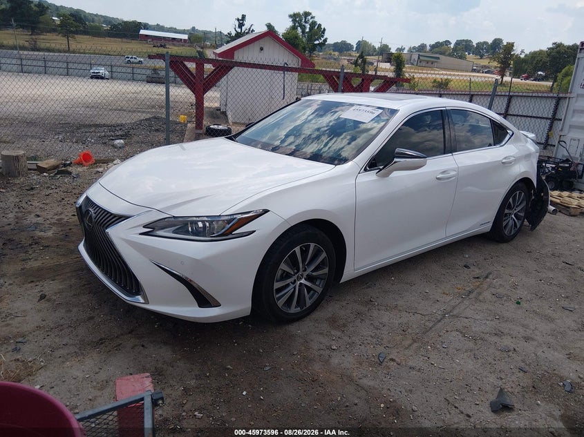 2021 Lexus ES, Rear, IAAI, VIN 58ADA1C12MU011125 — photo 2