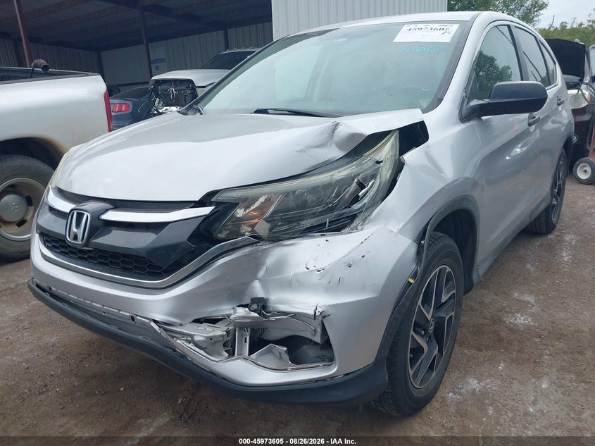 Vin: 2hkrm3h40gh519616, lot: 46472847, honda cr-v se 20162