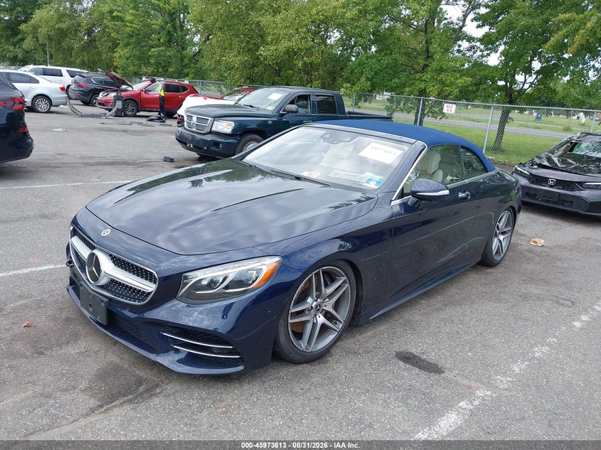 Vin: w1kxk8db8la050345, lot: 46472853, mercedes-benz s 560 20202