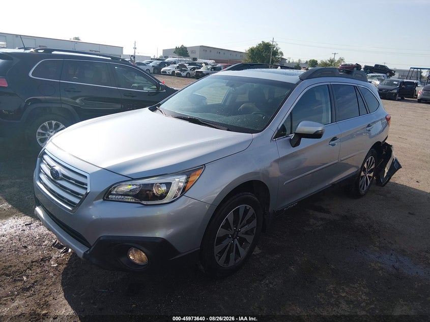 2015 Subaru Outback, Удар сзади, IAAI, VIN 4S4BSBNC2F3338164 — фото 2