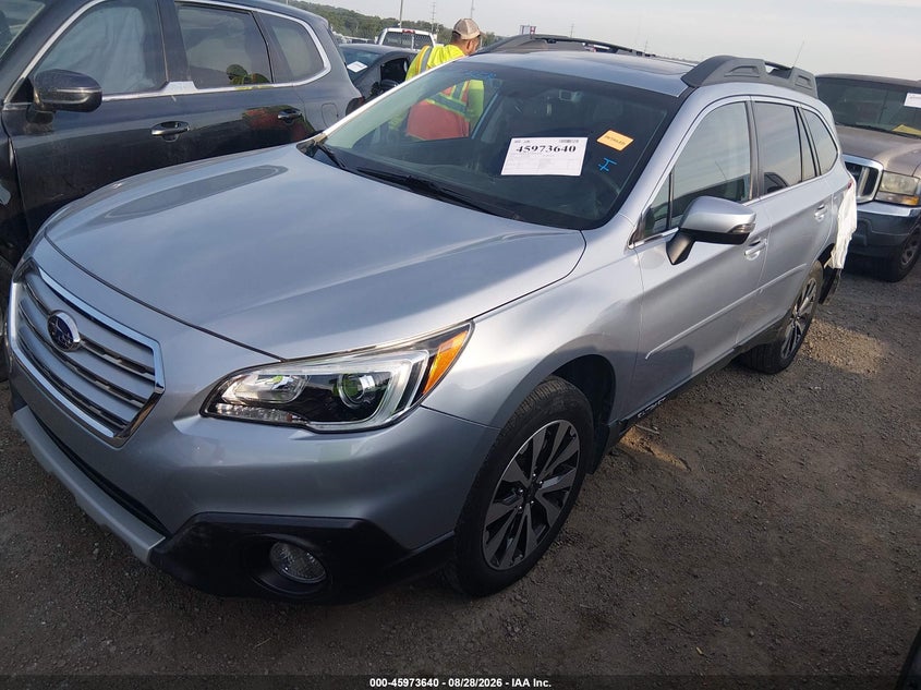 Vin: 4s4bsbnc2f3338164, lot: 46472880, subaru outback 2.5i limited 20152