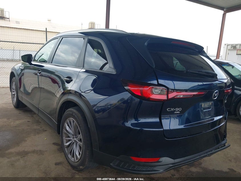 Vin: jm3kkahd0s1210604, lot: 46472884, mazda cx-90 3.3 turbo select package 20253