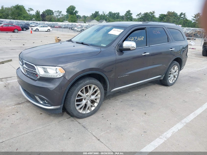 Vin: 1c4rdjeg8fc818428, lot: 46472908, dodge durango citadel 20152