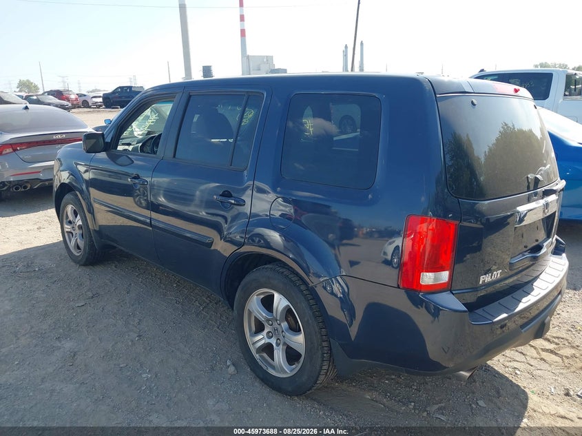 HONDA PILOT 2012 VIN 5FNYF4H67CB010015